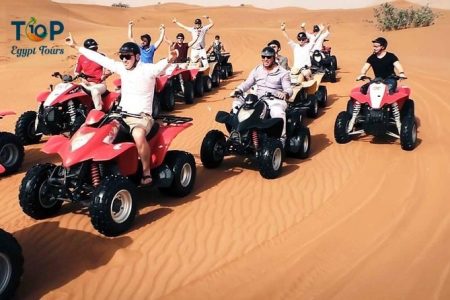 Quad Biking Desert Safari around the Pyramids