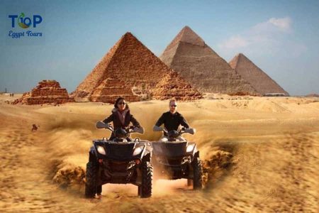 Day Tour to the New Egyptian Museum of Civilization and Pyramids of Giza with Quad Bike Ride