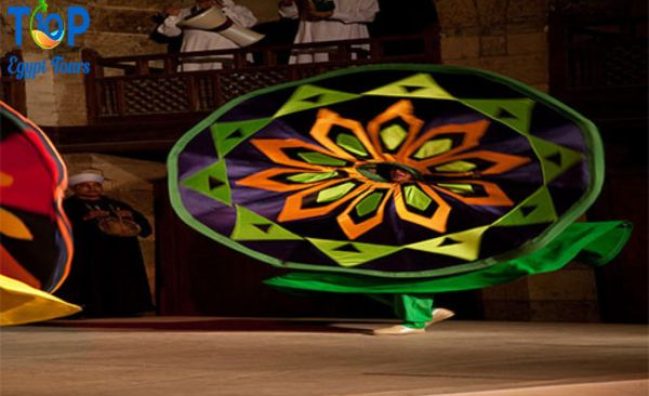 Tanoura Folkloric Dance Show in Cairo Traditional Dance