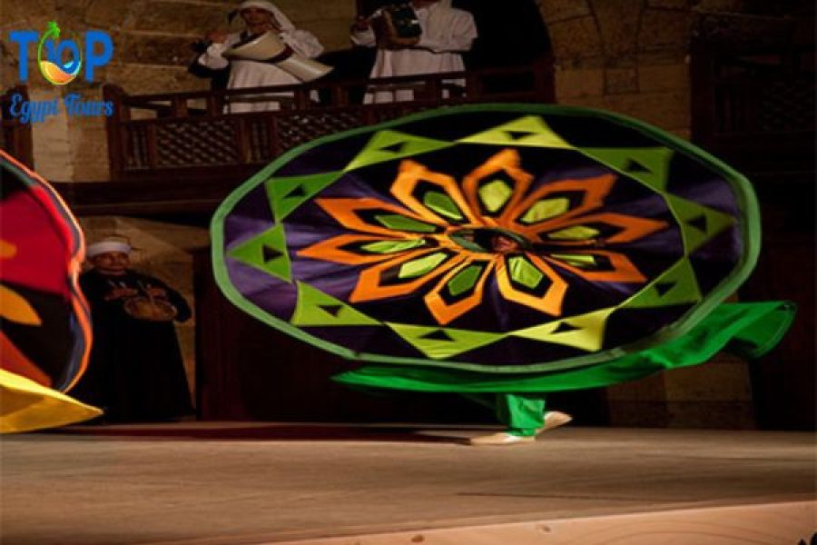 Tanoura Folkloric Dance Show in Cairo Traditional Dance