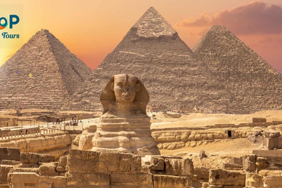 Tour to Giza Pyramids and Saqqara from Alexandria Port
