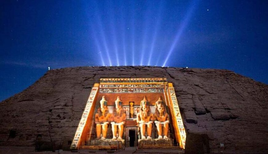 Luxor and Karnak Temples with Sound and Light Show from Aswan