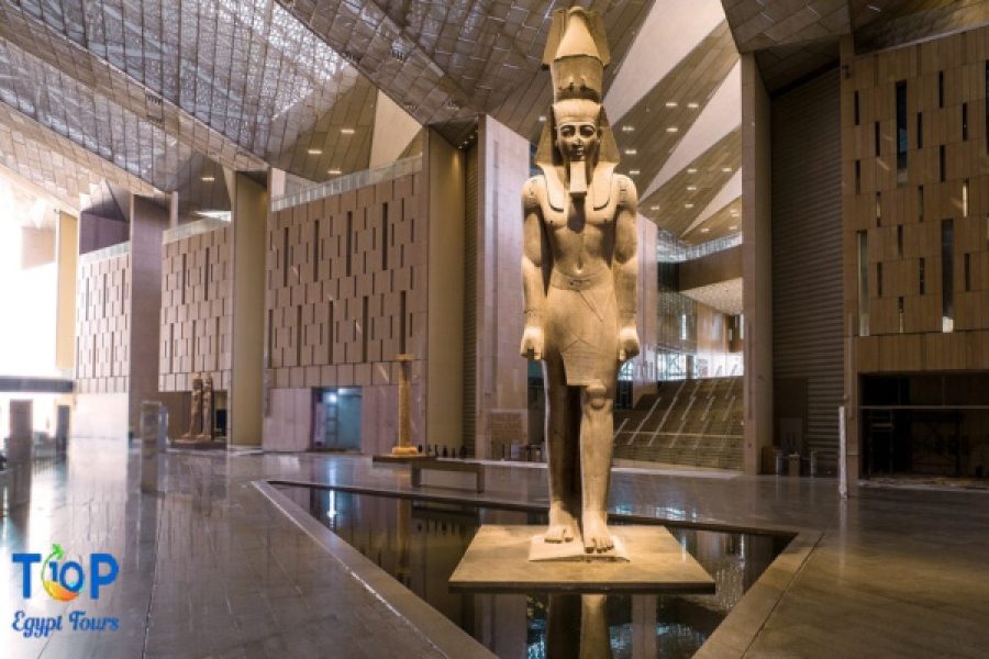 Cairo and Giza Pyramids Tour by Bus From Hurghada - Grand Egyptian Museum
