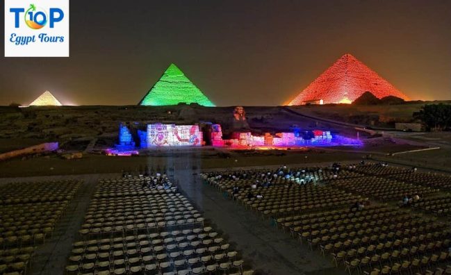 Giza Saqqara Dahshur Pyramids From Aswan(Light and sound show)