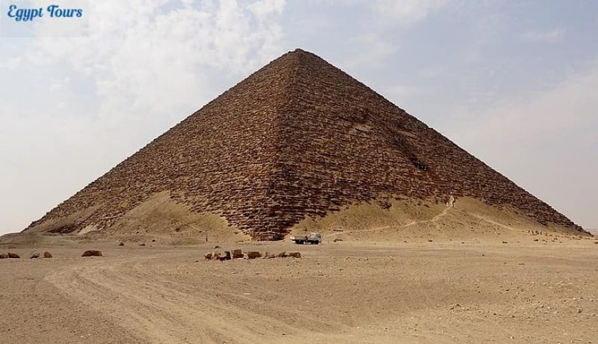 the Red Pyramid in Dahshur