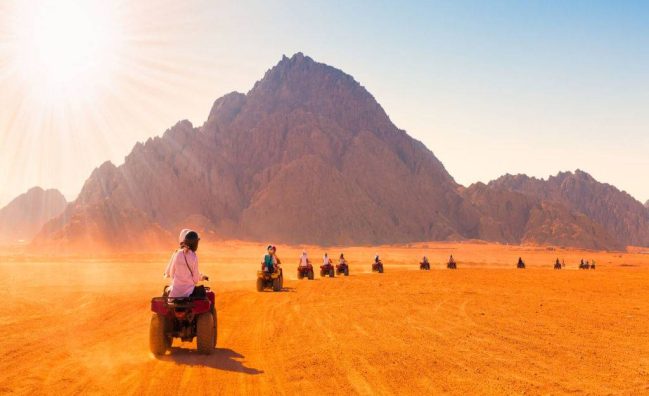 Sunset Desert Safari Trip By ATV Quad in Marsa Alam