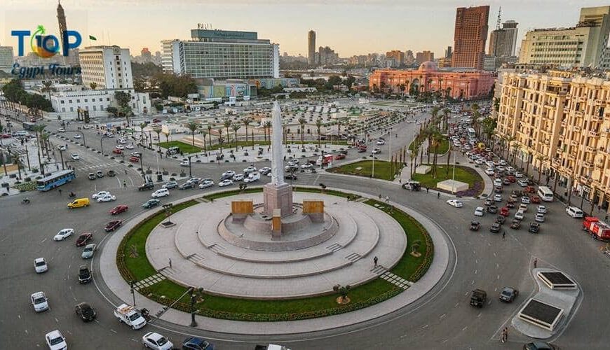 Tahrir Square in Cairo