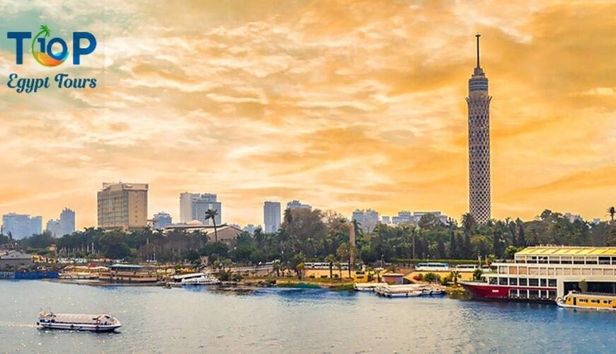 Cairo Tower and Pyramids Day Tour from Port Said