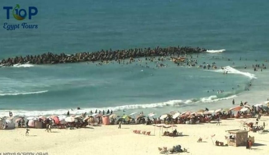 El-Agami Beach in Alexandria