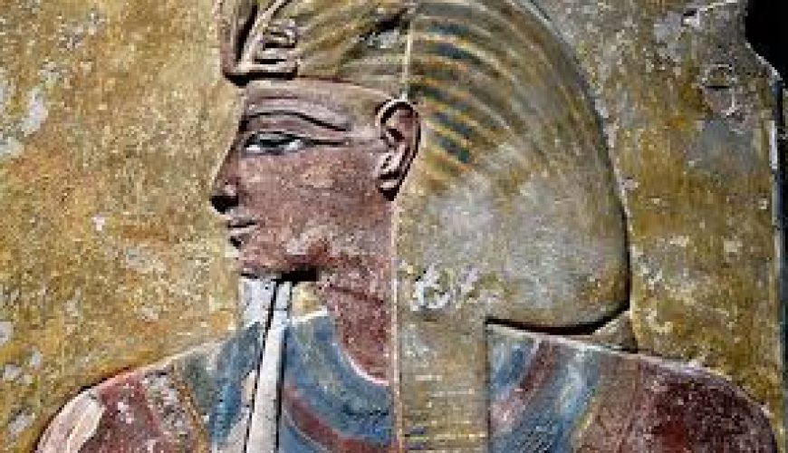 King Seti I of the Nineteenth Dynasty New Kingdom