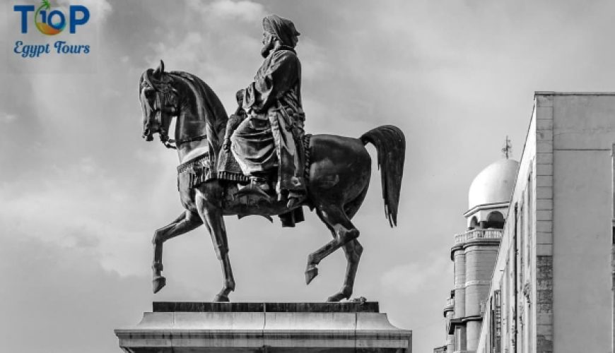 Mohamed Ali Pasha Statue in Alexandria, Egypt