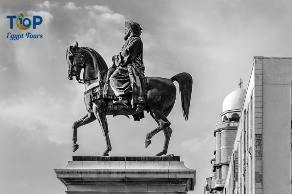 Mohamed Ali Pasha Statue in Alexandria, Egypt
