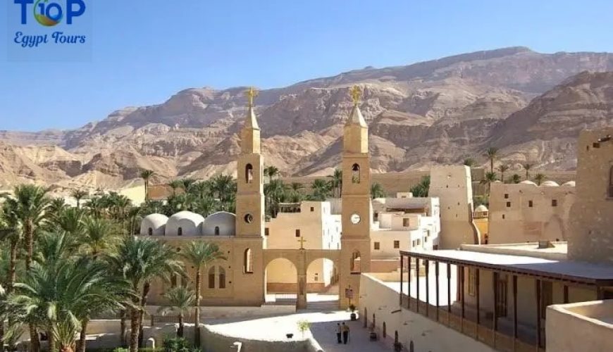 Monastery of Saint Paul in the Red Sea Egypt