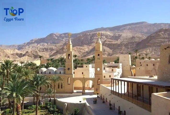 Monastery of Saint Paul in the Red Sea Egypt