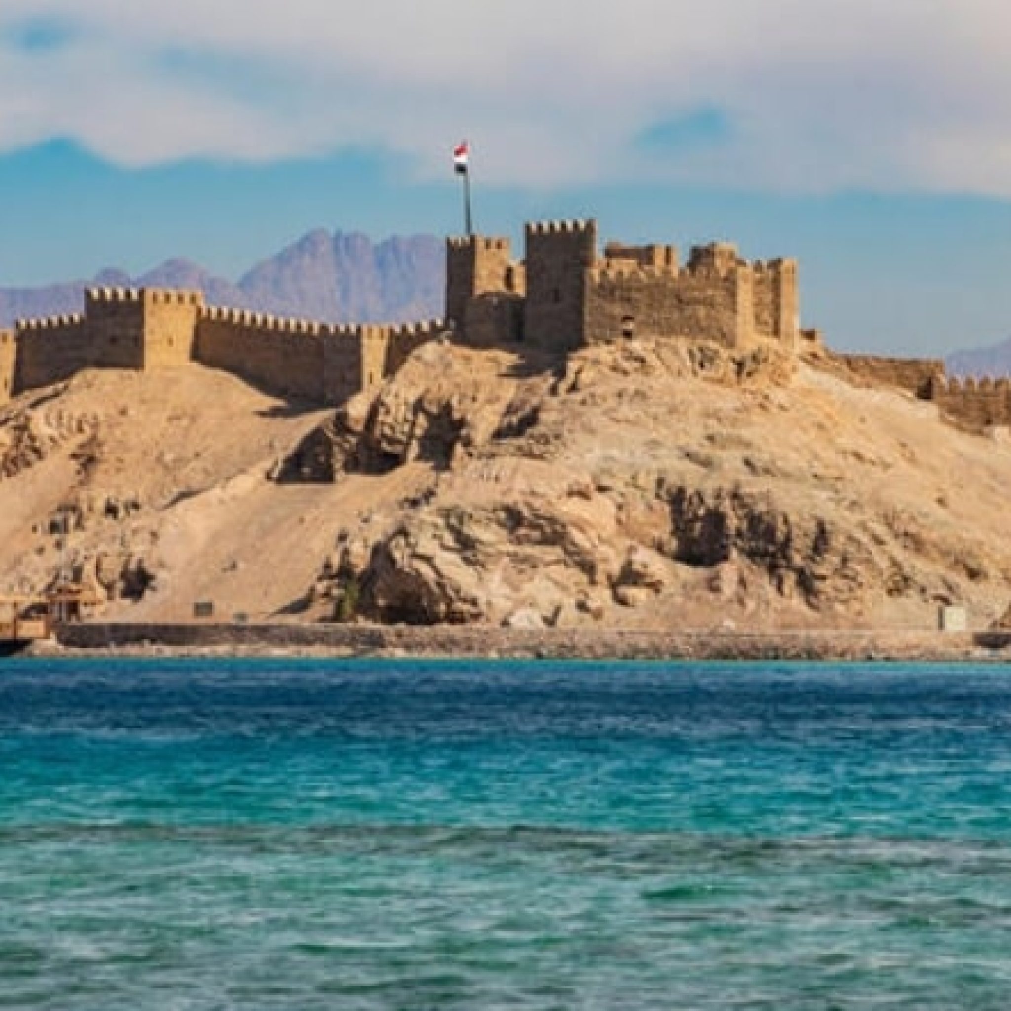 Salah El-Din Castle in Taba