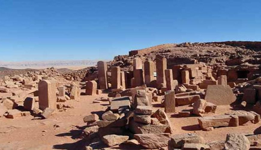 Serabit El-Khadim Temple in the Red Sea