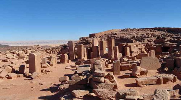 Serabit El-Khadim Temple in the Red Sea