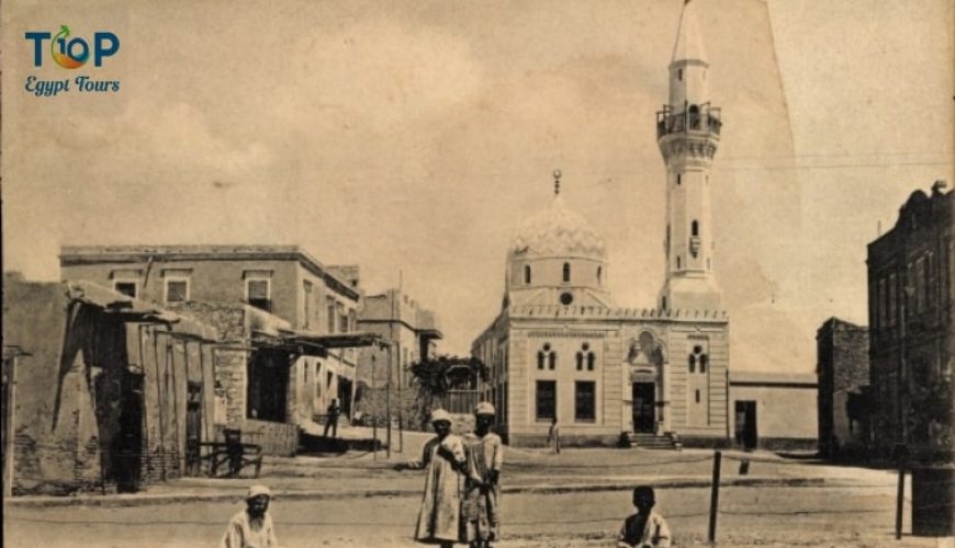 Sidi Gaber Mosque in Alexandria Egypt