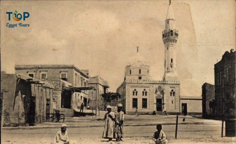 Sidi Gaber Mosque in Alexandria Egypt