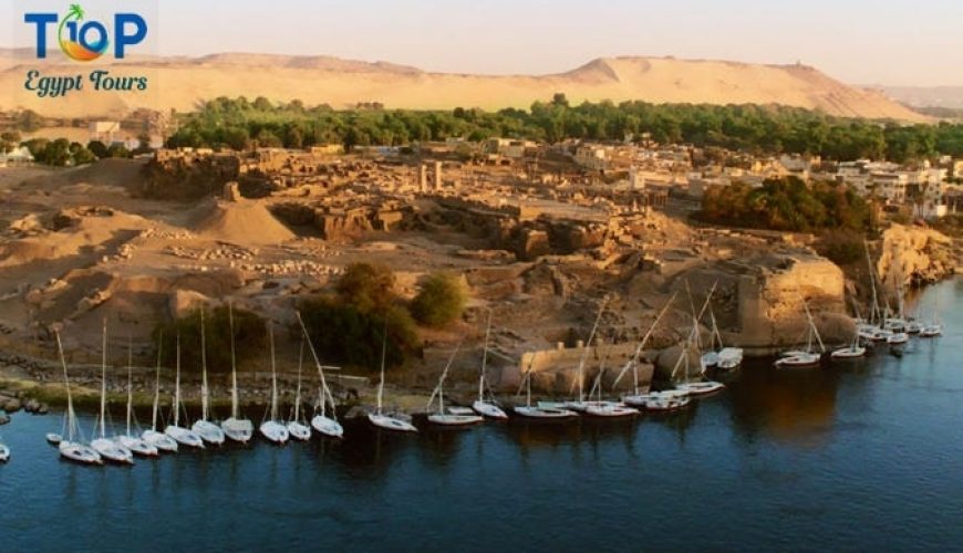 The Elephantine Island in Aswan