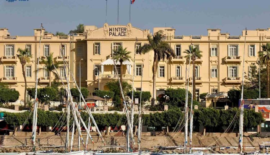 The Winter Palace Hotel in Luxor