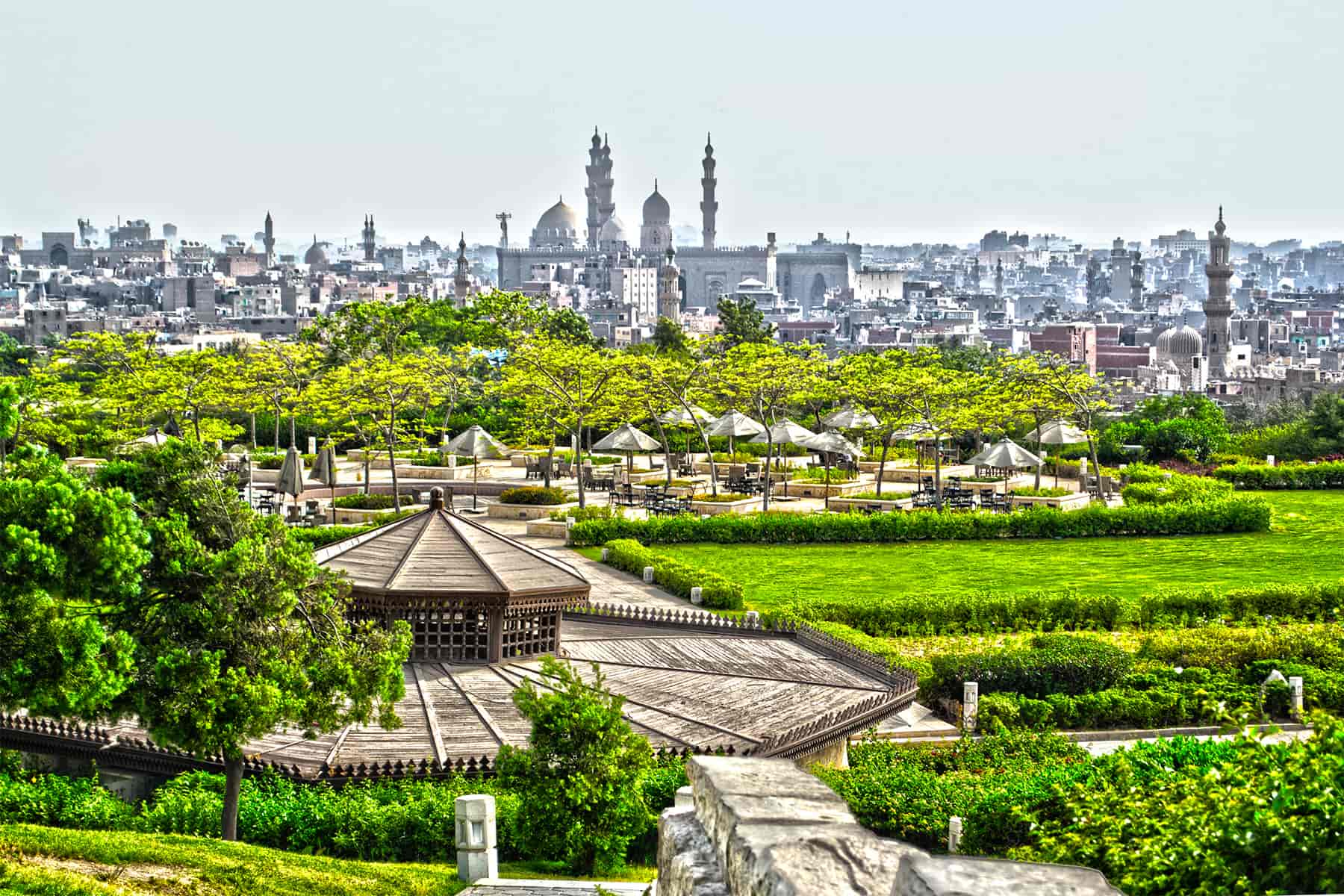 Al-Azhar Park’s Tranquil Gardens