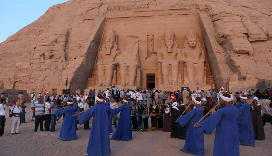 Attending the Abu Simbel Sun Festival