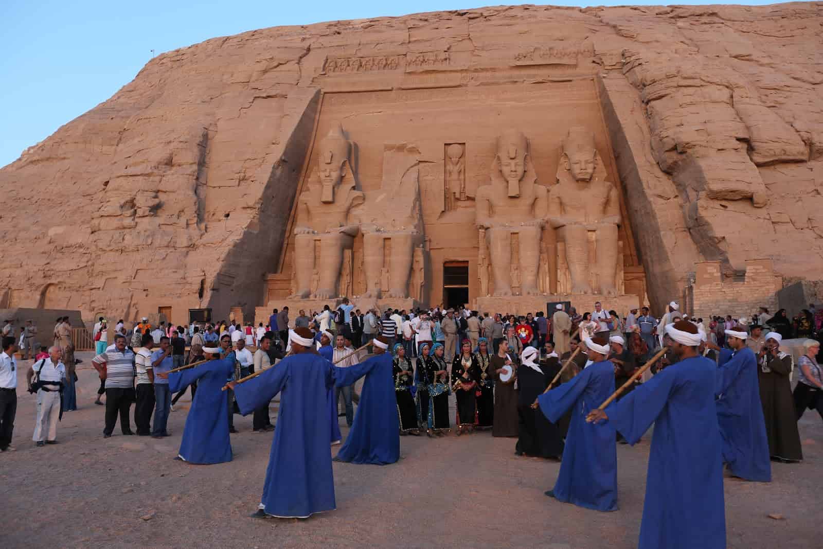 Attending the Abu Simbel Sun Festival