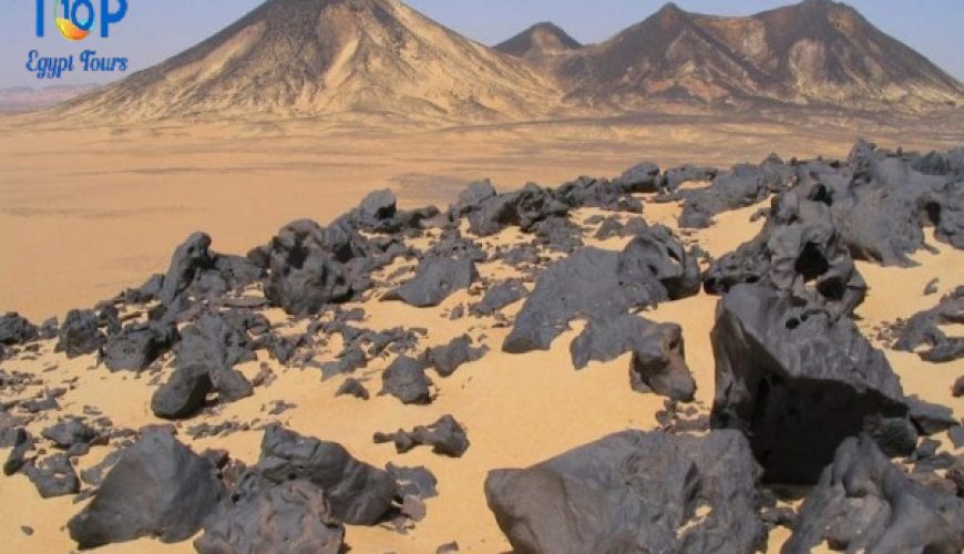 Black Mountain In Bahariya Oasis