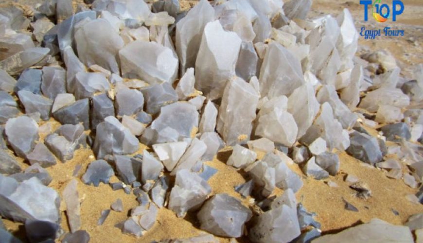 Crystal Mountain In Bahariya Oasis