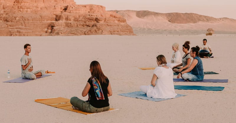 Egyptian Desert Retreats Discovering Solitude and Inner Stillness through Meditation