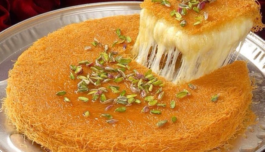 Egyptian Konafa A Heavenly Combination of Cheese and Syrup