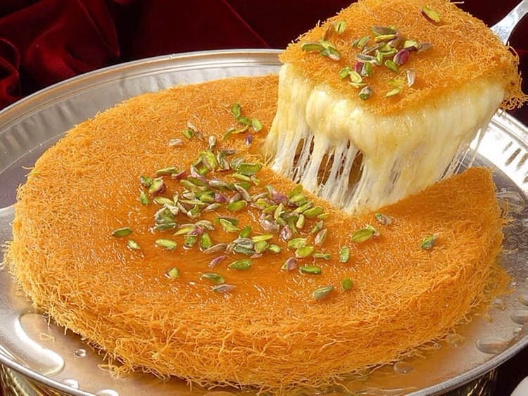 Egyptian Konafa A Heavenly Combination of Cheese and Syrup