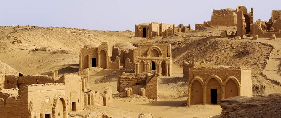 Enigmatic Cemetery of Bagawat in Kharga Oasis