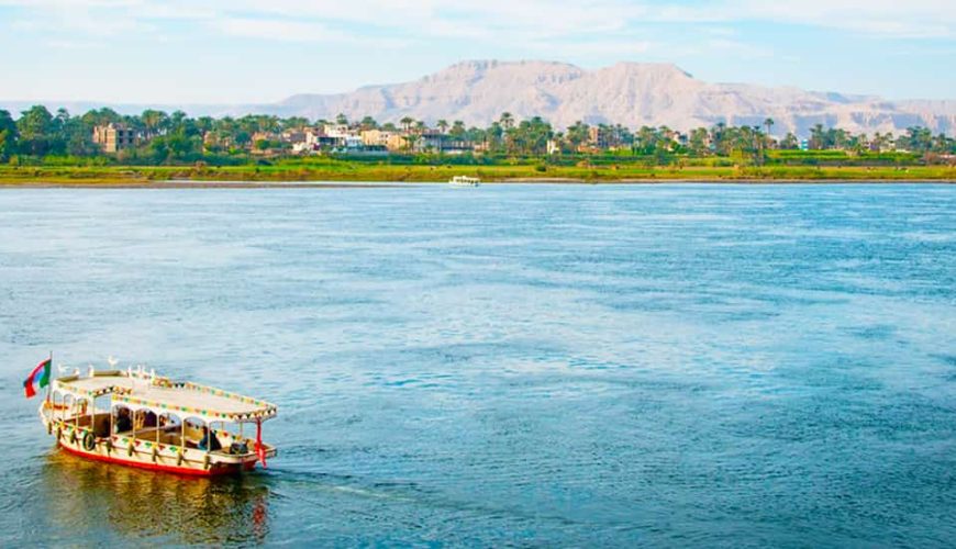 Mighty River Landscape Capturing the Beauty of Nile’s Scenic Views