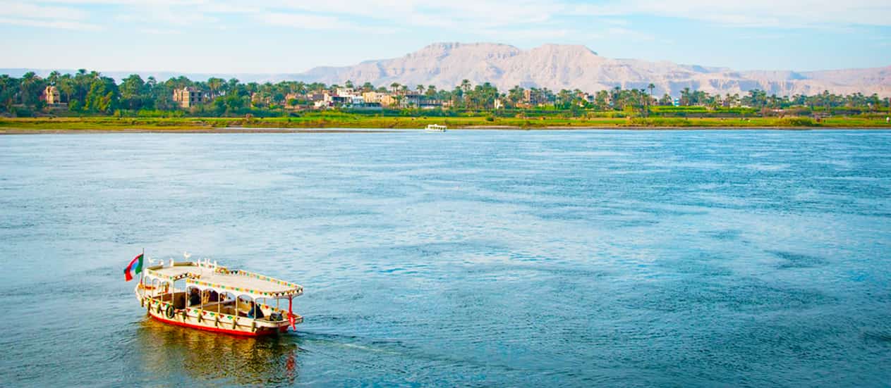 Mighty River Landscape Capturing the Beauty of Nile’s Scenic Views