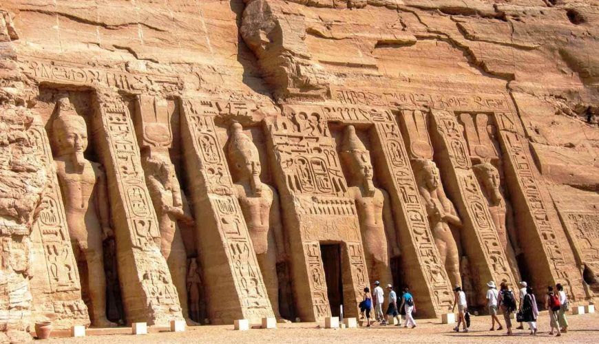 Nefertari’s Temple in Abu Simbel