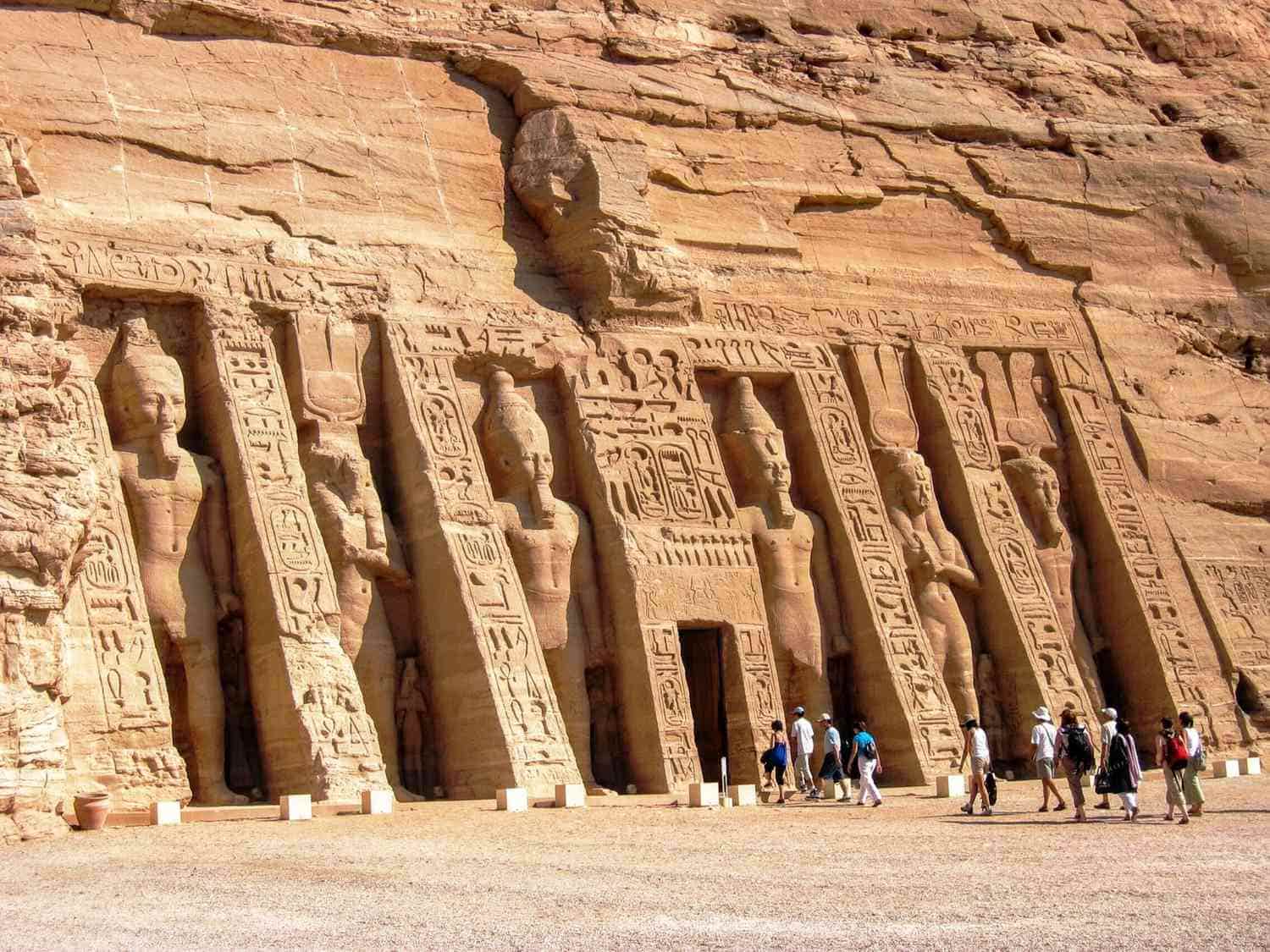 Nefertari’s Temple in Abu Simbel