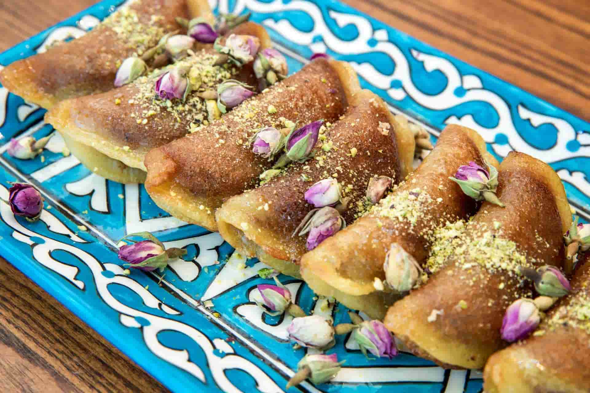 Qatayef Indulging in Egypt's Stuffed Pancakes during Ramadan