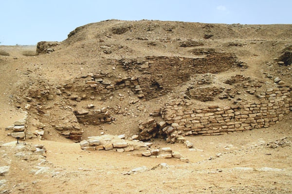 Unveiling the Buried Pyramid