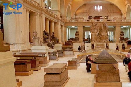Cairo day tour by bus standart group From Sharm El Sheikh_ Egyptian Museum